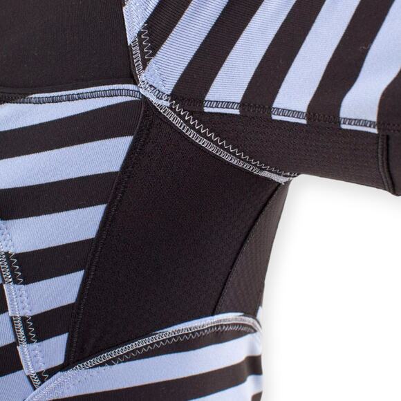 Lululemon | Size 6 | Forme Jacket Sea Stripe Polar Haze Full-Zip Sweatshirt - Picture 5 of 12